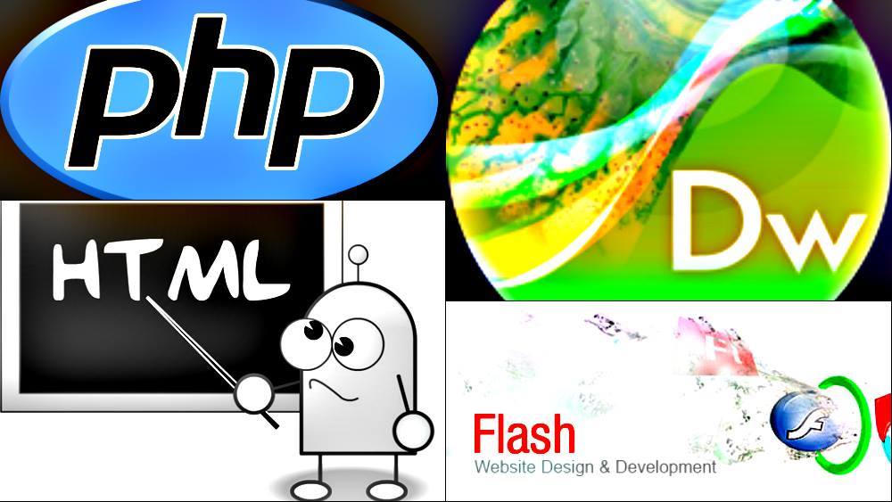 Web Design - HTML, DreamWeaver, Flash , Java Script, ActionScript, PHP